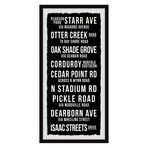 Oak Shade Grove Framed Print (24"H x 12"W x 1.5"D)