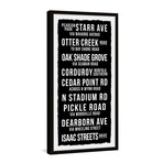 Oak Shade Grove Framed Print (24"H x 12"W x 1.5"D)