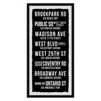 Brookpark Road Framed Print (24"H x 12"W x 1.5"D)