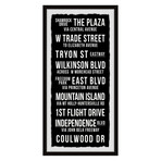 Wilkinson Blvd Framed Print (24"H x 12"W x 1.5"D)