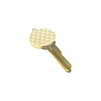 Van Cleef & Arpels // Vintage 1960 14K Yellow Gold + Brass Key // Pre-Owned