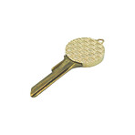 Van Cleef & Arpels // Vintage 1960 14K Yellow Gold + Brass Key // Pre-Owned