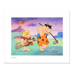 Fred and Barney Golfing