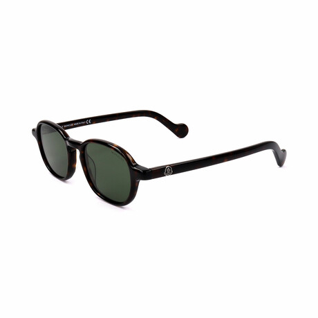 Moncler // Unisex ML061-52N Sunglasses // Dark Havana