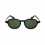 Moncler // Unisex ML061-52N Sunglasses // Dark Havana
