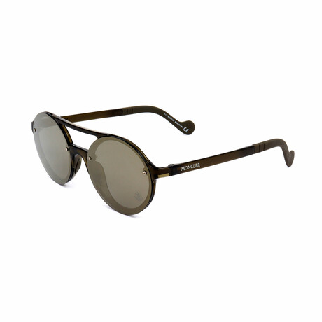 Moncler // Unisex ML064-96L Sunglasses // Dark Green