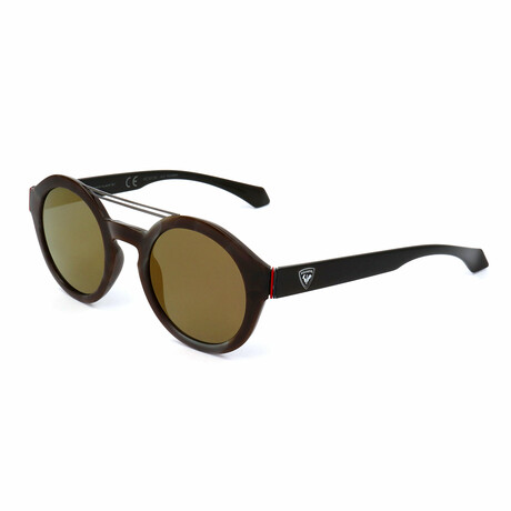 Rossignol // Unisex R001-043-PLM Sunglasses // Brown + Gray