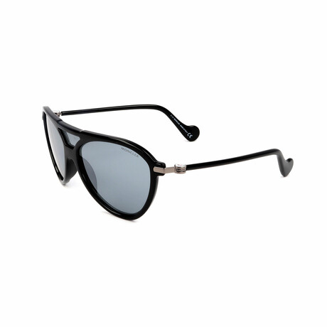 Moncler // Unisex ML054-01C Sunglasses // Black