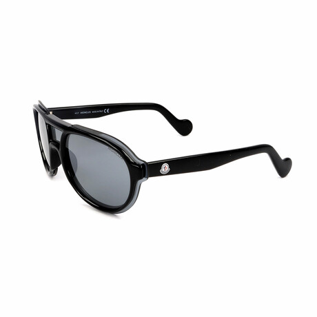 Moncler // Unisex ML055-01C Sunglasses // Black