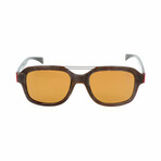 Rossignol // Unisex R002-043-PLM Sunglasses // Brown + Gray