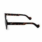 Men's ML075-F-52N Sunglasses // Dark Havana