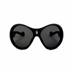 Moncler // Unisex ML148-02A Sunglasses // Matte Black