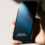 "Today is a Good Day"// Personalized Screen Protector (iPhone 11 Pro/XS/X)
