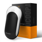Ocoopa 10000mAh rechargeable hand warmer (Black + White)