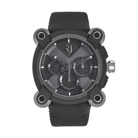 RJ Moon Invader Chronograph Automatic // RJ.M.CH.IN.001.01-FABRIC // Store Display