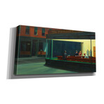 Epic Graffiti 'Nighthawks, 1942 by Edward Hopper (12"H x 24"W x 0.75"D)