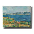 The Bay of Marseilles, Seen from L'Estaque by Paul Cezanne (18"H x 26"W x 0.75"D)