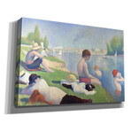 Bathers at Asnieres by Georges Seurat (18"H x 26"W x 0.75"D)