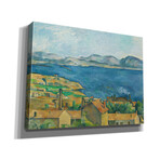 The Bay of Marseilles, Seen from L'Estaque by Paul Cezanne (18"H x 26"W x 0.75"D)