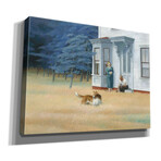 Cape Cod Evening by Edward Hopper (18"H x 26"W x 0.75"D)