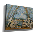 The Large Bathers by Paul Cezanne (20"H x 24"W x 0.75"D)