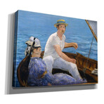 Boating by Edouard Manet (18"H x 26"W x 0.75"D)