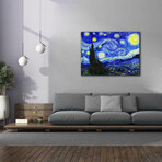 The Starry Night by Vincent van Gogh (20"H x 24"W x 0.75"D)