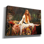 The Lady of Shalott by John William Waterhouse (18"H x 26"W x 0.75"D)