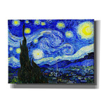 The Starry Night by Vincent van Gogh (20"H x 24"W x 0.75"D)