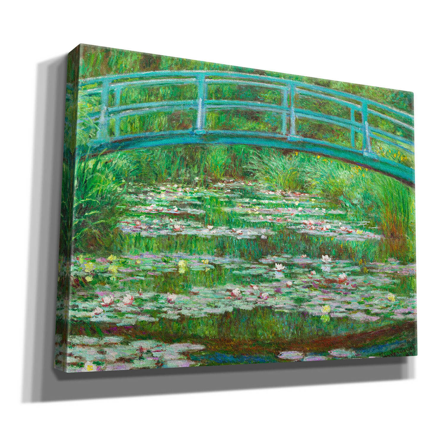 Plus-Plus Monet The Japanese Footbridge – Set 350 Pezzi Per Mosaico E Arte Astratta Da Parete