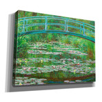 The Japanese Footbridge by Claude Monet (20"H x 24"W x 0.75"D)