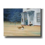 Cape Cod Evening by Edward Hopper (18"H x 26"W x 0.75"D)