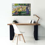 A Sunday on La Grande Jatte by Georges Seurat (18"H x 26"W x 0.75"D)