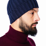Cascade Wool Hat // Navy