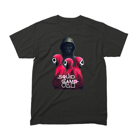 Squid Game Unisex Tee I // Black (2XL)