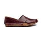 August Leather Sandals // Maroon (US: 12)