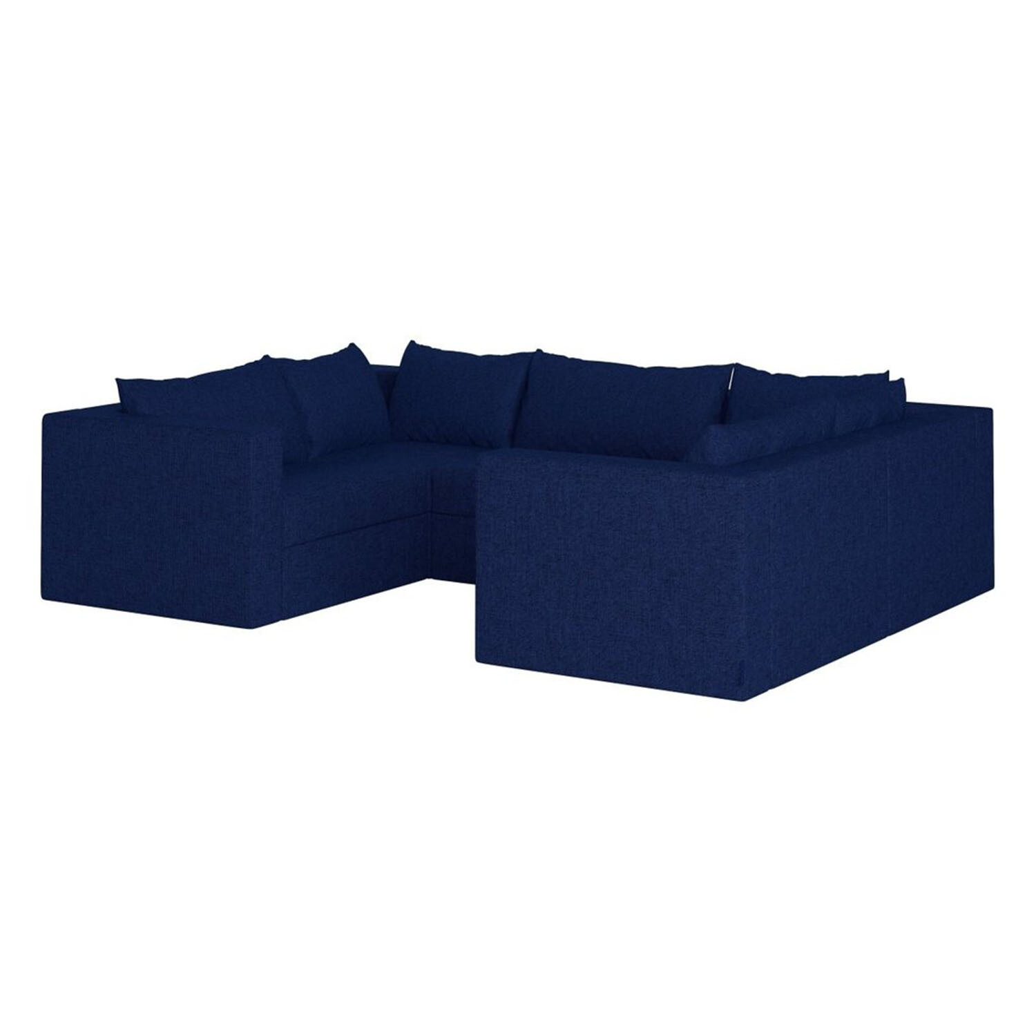 Dynamic Sofa // Small U Sectional (Gray) Elephant In A Box Touch of