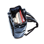 Cavallo Vegan Backpack // Navy