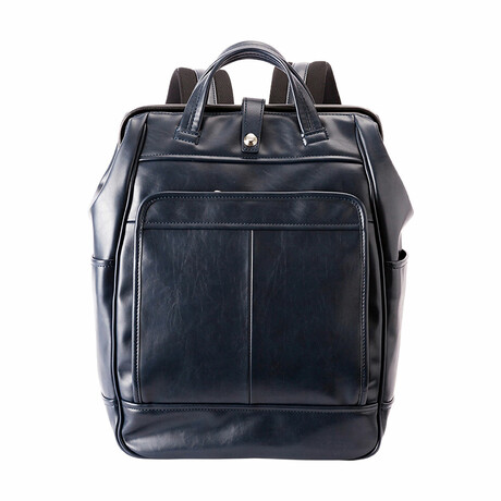 Cavallo Vegan Backpack // Navy