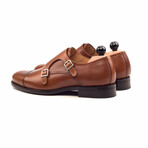 Watford Captoe Double Monk // Cognac (Euro: 39)