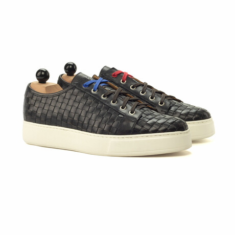 Braided Sneaker Blucher // Dark Gray (Euro: 39)