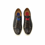 Elwood Captoe Sneaker Blucher // Tartan Dark Gray + Dark Gray (Euro: 39)