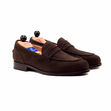 Marlowe Penny Loafer // Dark Brown Mocha (Euro: 40) - Alvarado ...