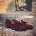 Stratton Loafer Tassels // Whiskey + Chocolate (Euro: 39)