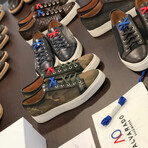 Braided Sneaker Blucher // Brown (Euro: 39)