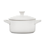 Le Creuset // Mini Cocotte // 14 oz. (White)