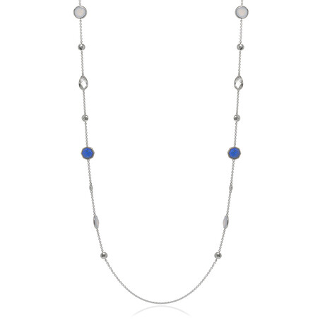 Rock Candy Sterling Silver + Quartz Necklace // 42" // Store Display