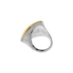 Chimera 18k Yellow Gold + Sterling Silver Ring // Ring Size: 7 // Store Display