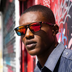 Unisex Darkside SMART Sunglasses // Sunburst Polarized Lenses