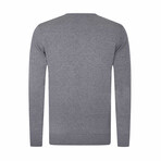 Edward Round Neck Pullover Sweater // Anthracite (2XL)